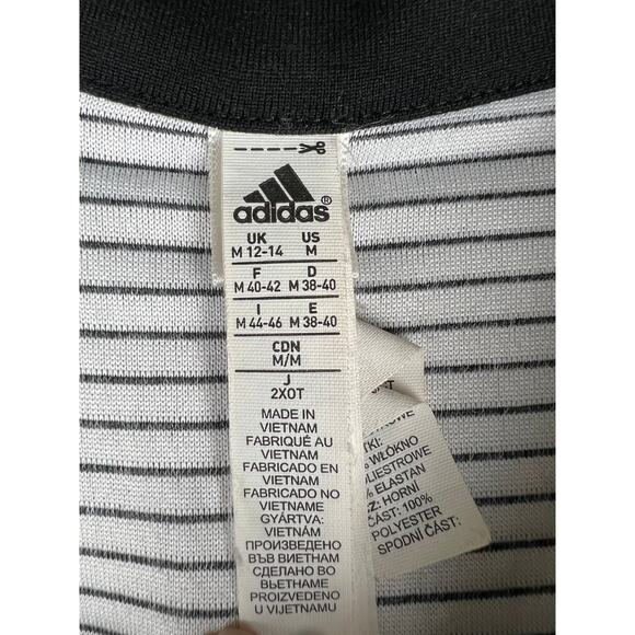 Nebraska Cornhuskers Adidas Half Zip Hoodie Gray Black Womens Medium 12-14 NCAA - Picture 4 of 7